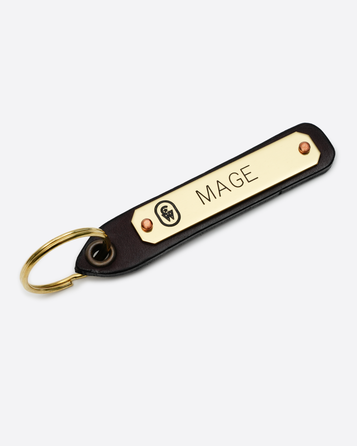 Mage Name Plate Keychain