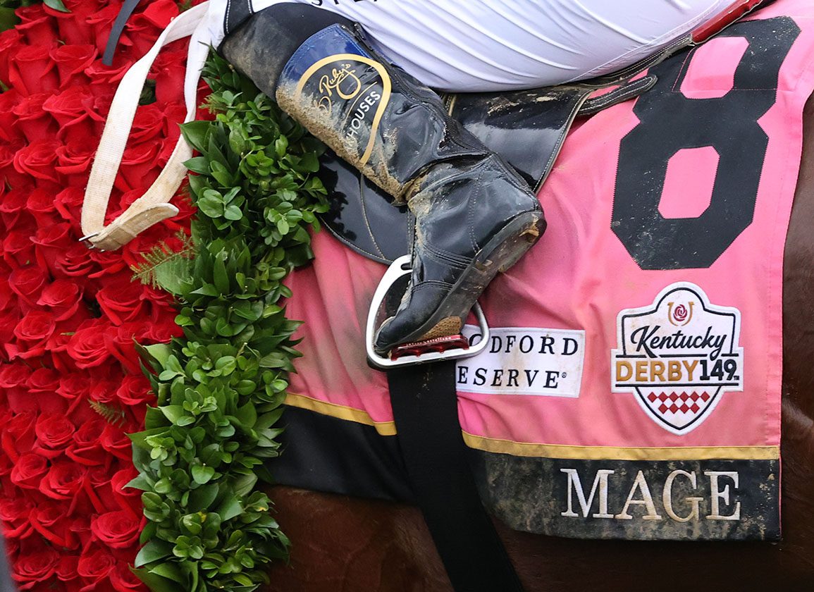 Mage | Kentucky Derby Winning Saddle Cloth Replica